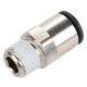 MALE STGHT SOCKET 1/4IN TUBE X 3/8NPT